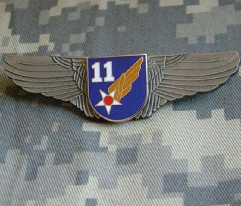 .. 2 차 세계 대전 11 차 세계 대전 Aaf 육군 공군 Usaf 군사 파일럿 윙 배지 휘장 금속 핀